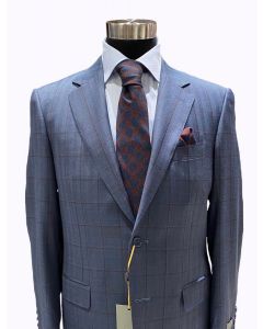 Canali suit, tie and pocket square