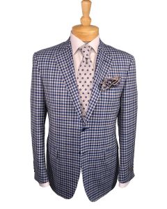 Canali suit and tie, Eton dress shirt and Edward Armah pocket round