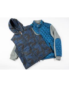 Waterville hooded vest and jacket