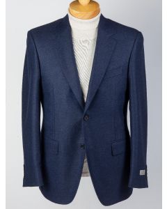 Canali blue sport coat and white turtleneck
