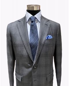 Santarelli suit, Paolo Albizzati tie & pocket square, Eton shirt