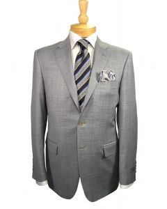 Canali suit and tie, Eton shirt and Edward Armah pocket round 