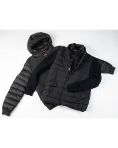 Moorer black jackets and outerwear